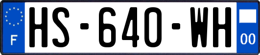 HS-640-WH