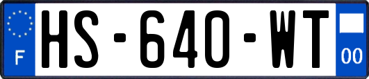 HS-640-WT