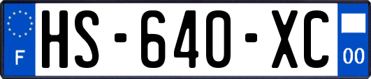 HS-640-XC