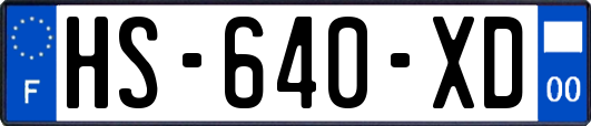 HS-640-XD