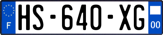 HS-640-XG