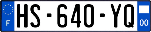 HS-640-YQ
