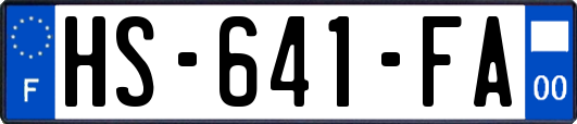 HS-641-FA