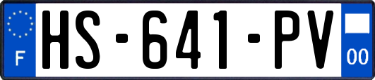 HS-641-PV