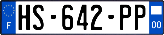 HS-642-PP