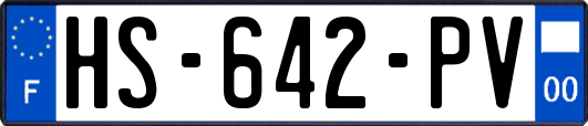 HS-642-PV