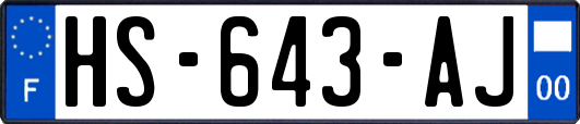 HS-643-AJ