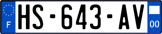 HS-643-AV