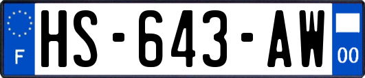 HS-643-AW