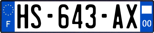 HS-643-AX