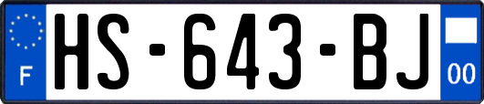 HS-643-BJ