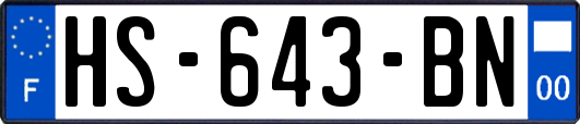 HS-643-BN