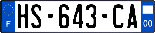 HS-643-CA