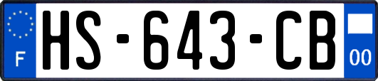 HS-643-CB