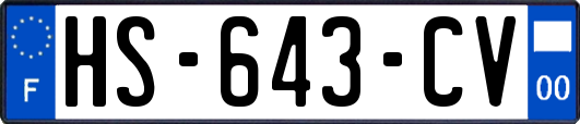 HS-643-CV