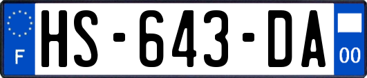 HS-643-DA
