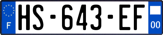 HS-643-EF