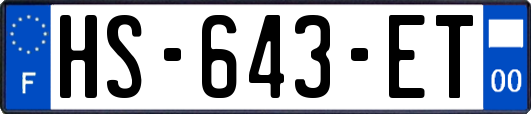 HS-643-ET