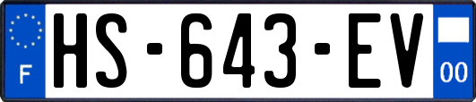 HS-643-EV