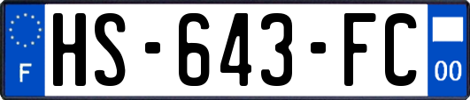 HS-643-FC