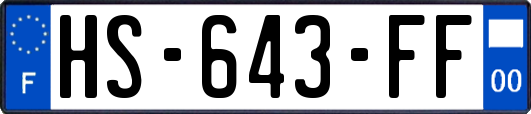 HS-643-FF