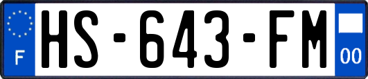 HS-643-FM