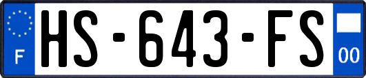 HS-643-FS