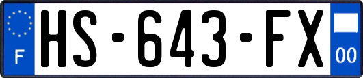 HS-643-FX