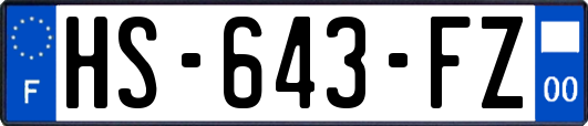 HS-643-FZ