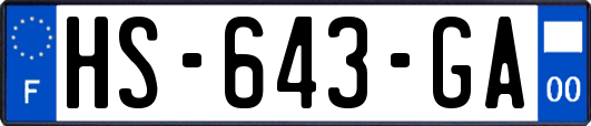 HS-643-GA