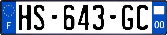 HS-643-GC