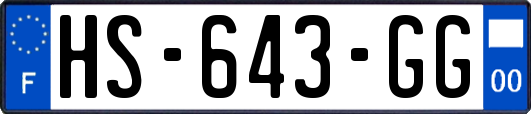 HS-643-GG
