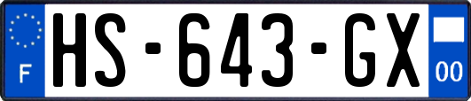 HS-643-GX