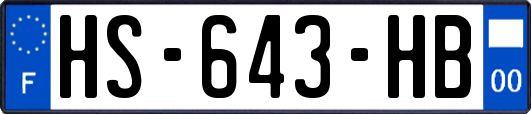 HS-643-HB