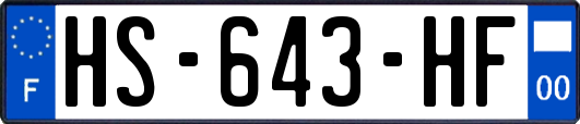 HS-643-HF