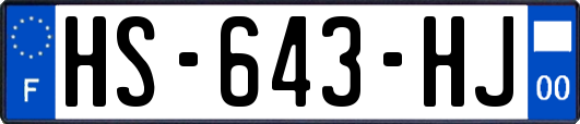 HS-643-HJ