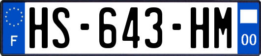 HS-643-HM