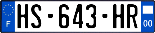 HS-643-HR