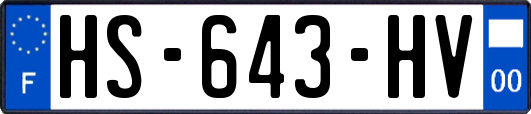 HS-643-HV