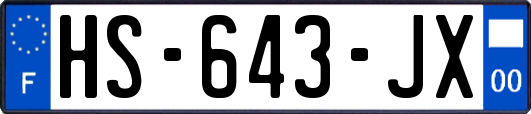 HS-643-JX
