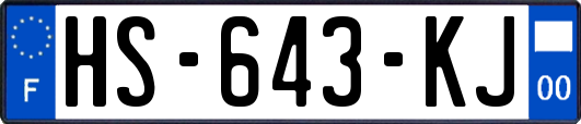 HS-643-KJ
