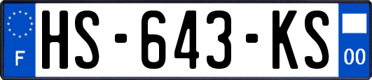 HS-643-KS