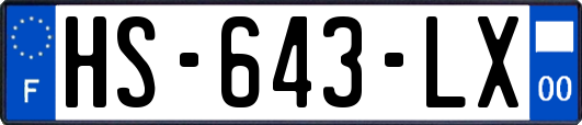HS-643-LX