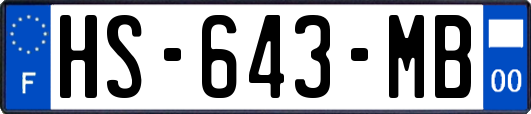 HS-643-MB