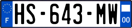 HS-643-MW