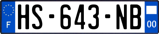 HS-643-NB