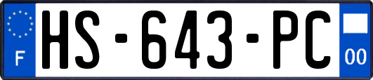HS-643-PC