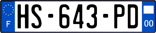 HS-643-PD