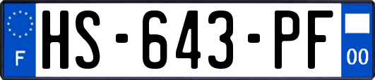 HS-643-PF