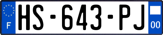 HS-643-PJ